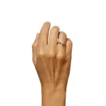 Pierścionek z rubinem i diamentami Pierścionek z rubinem i diamentami